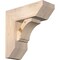 Ekena Millwork Imperial Slat Smooth Bracket w/ Offset Brace, Douglas Fir, 7 1/2"W x 20"D x 20"H BKT0806X20X20IMP06SDF - alternate 1